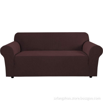 wholesale polyester I shape elastic stretch velvet sofa set covers